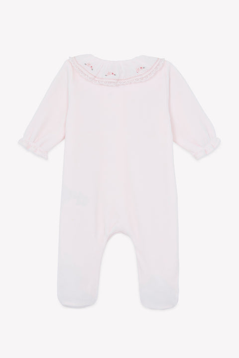 Pajamas - Pale pink Velvet TC badge - Image principale