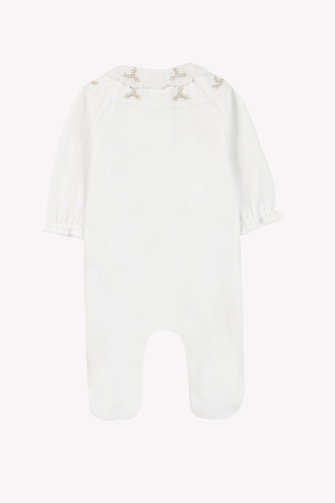 Pajamas - White Velvet Embrodery - Image principale
