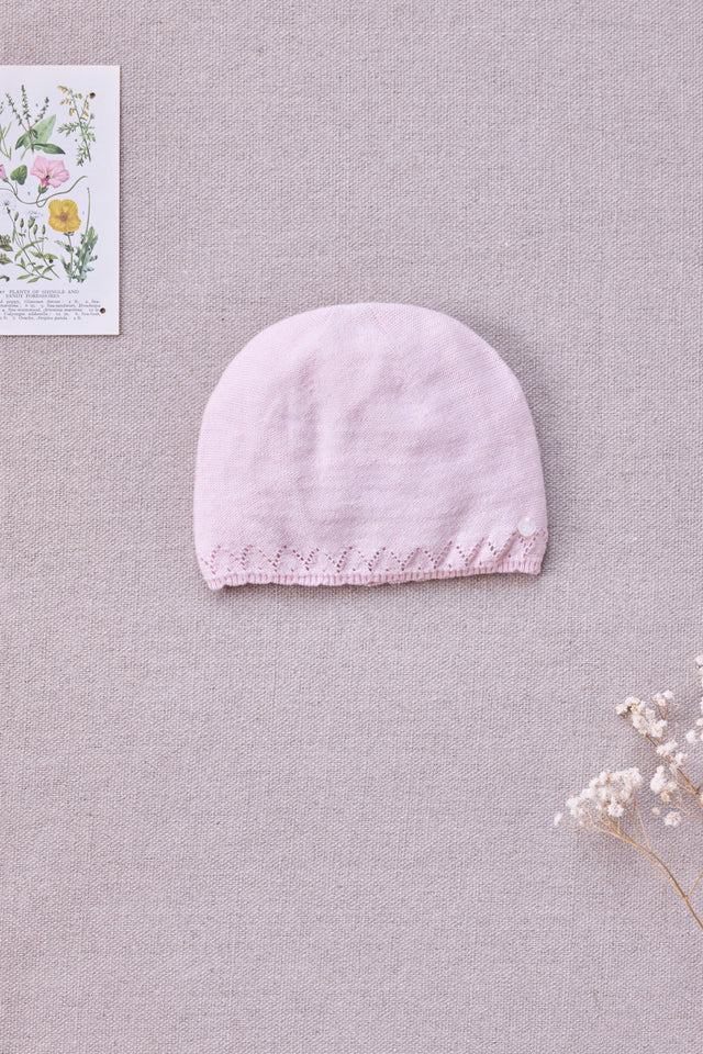 Beanie - Cotton dew Cashmere Knitwear openwork - Image principale