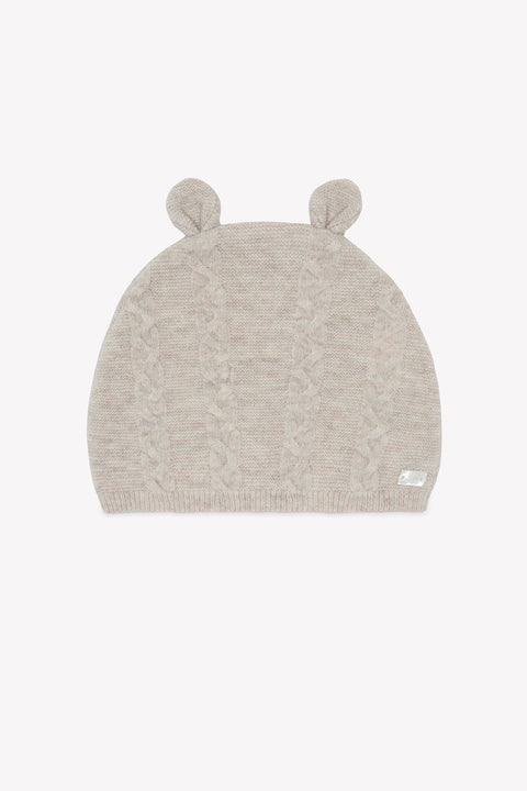 Berretto - Beige erica Lana Cashmere piccolo orsetto - Image principale