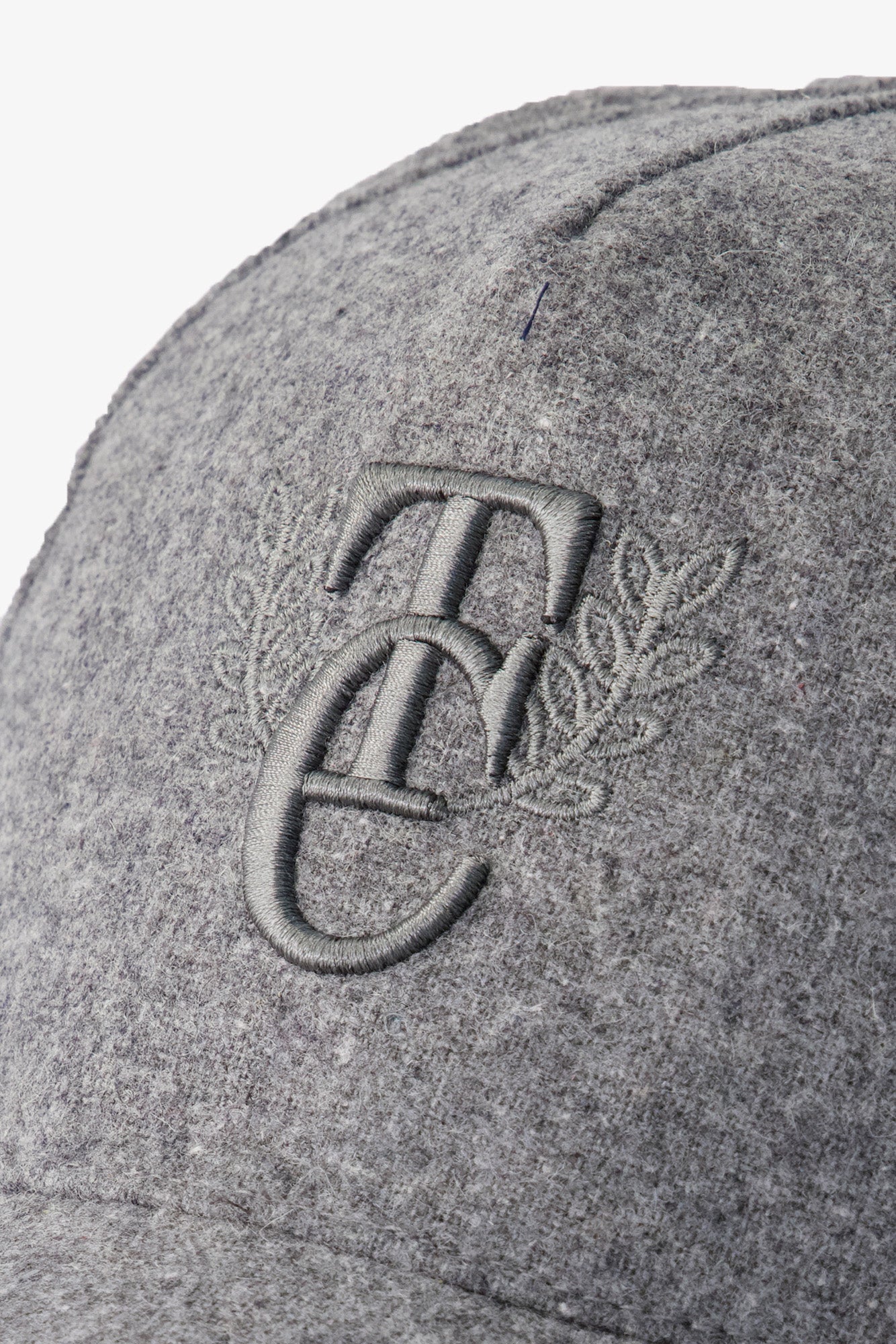 Gorra - Gris brezo Lana Bordado