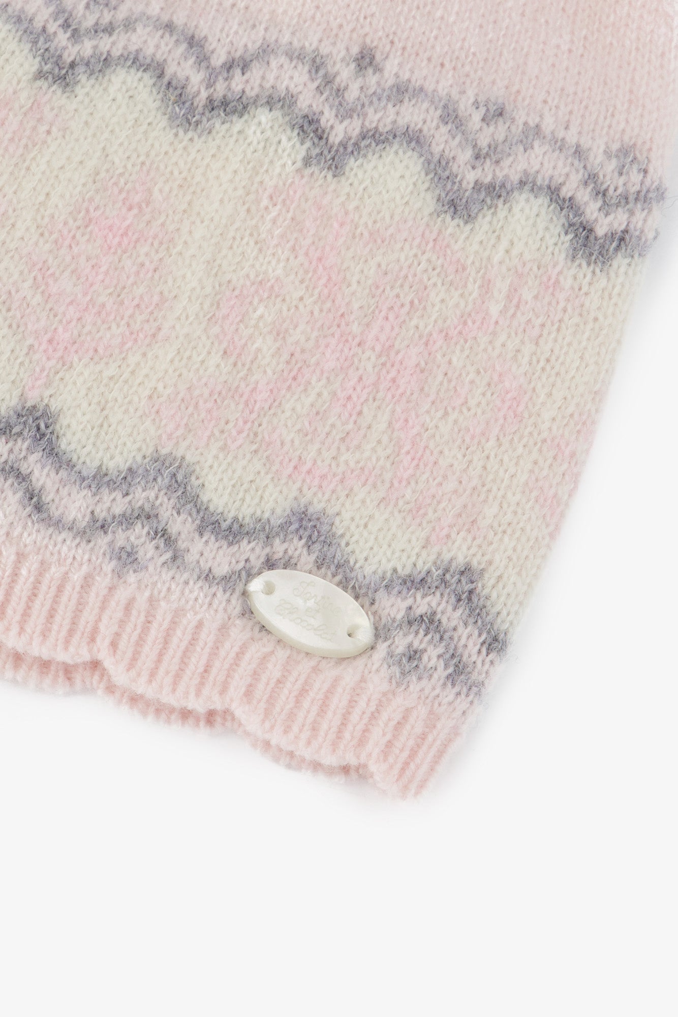 Mütze - Tau Strickwaren gerippt Streifens