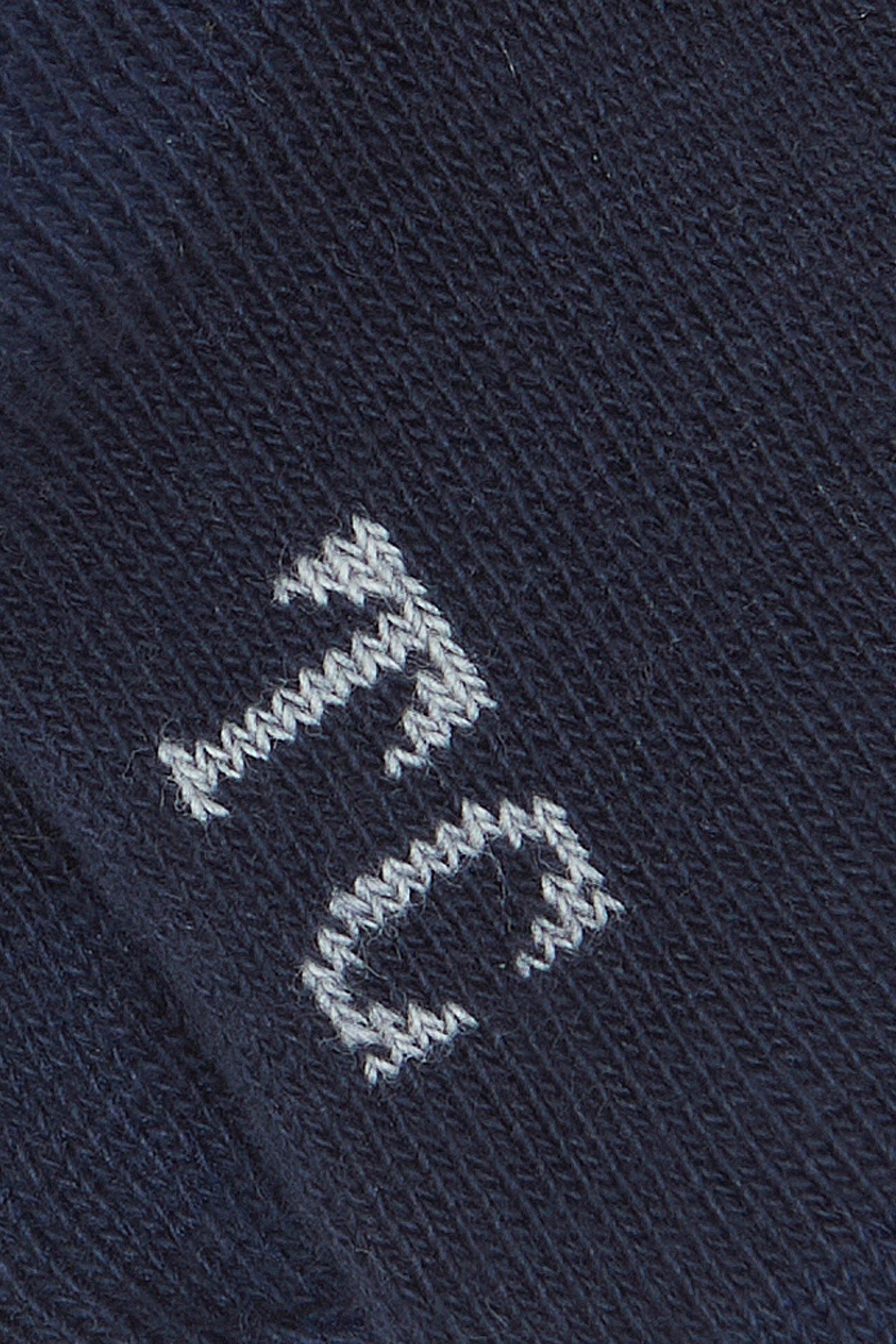 Chaussettes - Marine coton côtelées