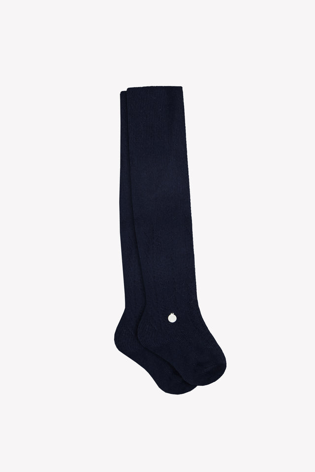 Tight - Navy cotton Knitwear braided - Image principale