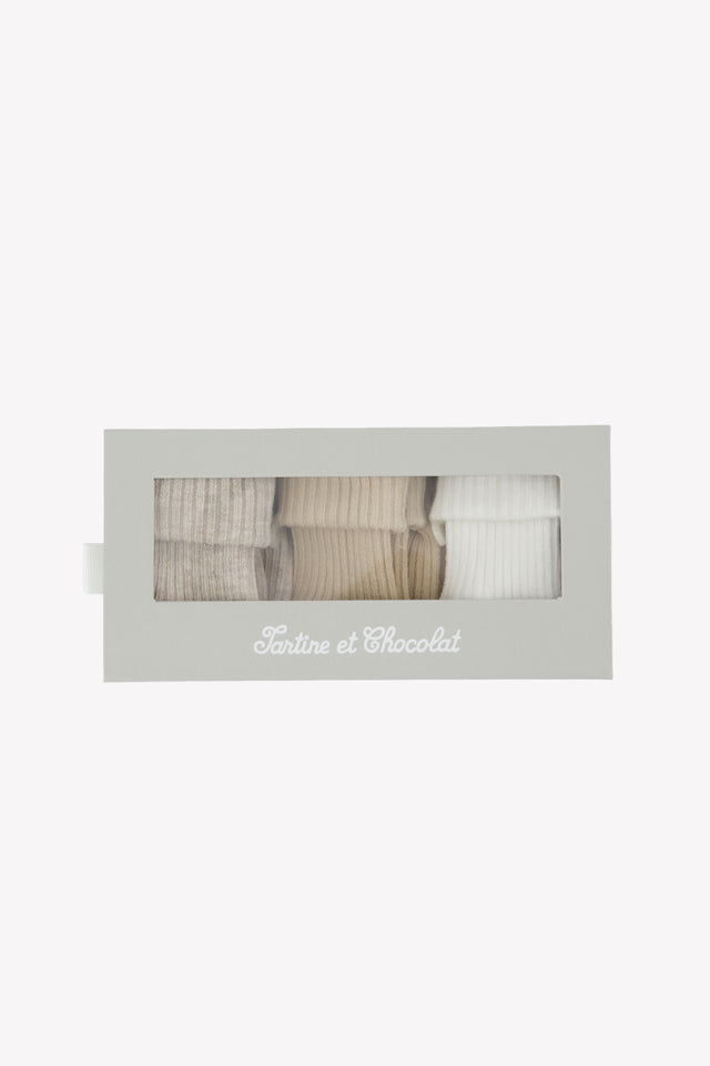 Kitchaussette - Ecru coton - Image principale