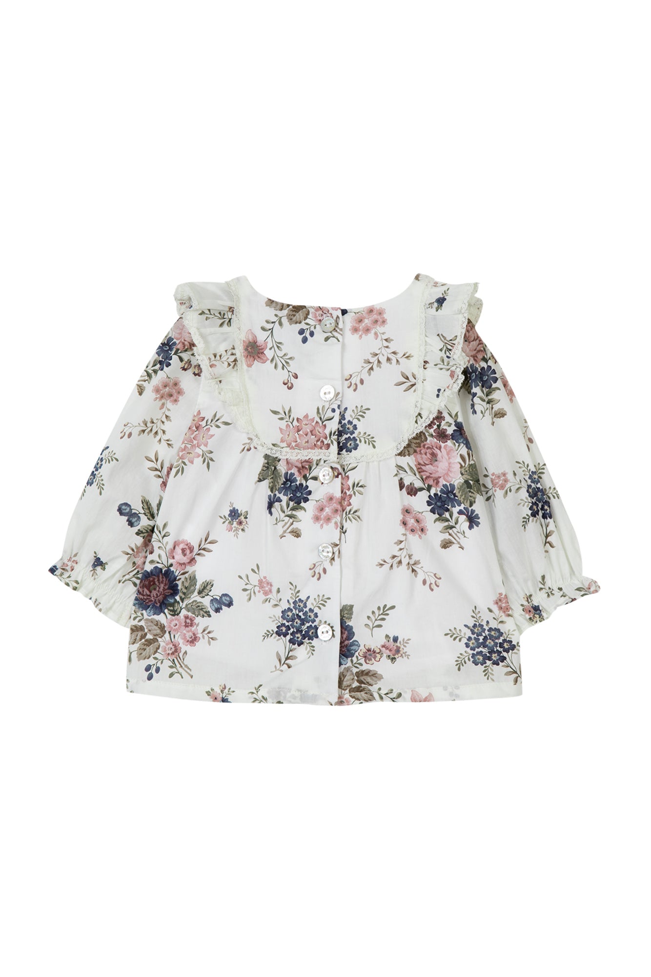 Bluse - Ecru Stoff Liberty