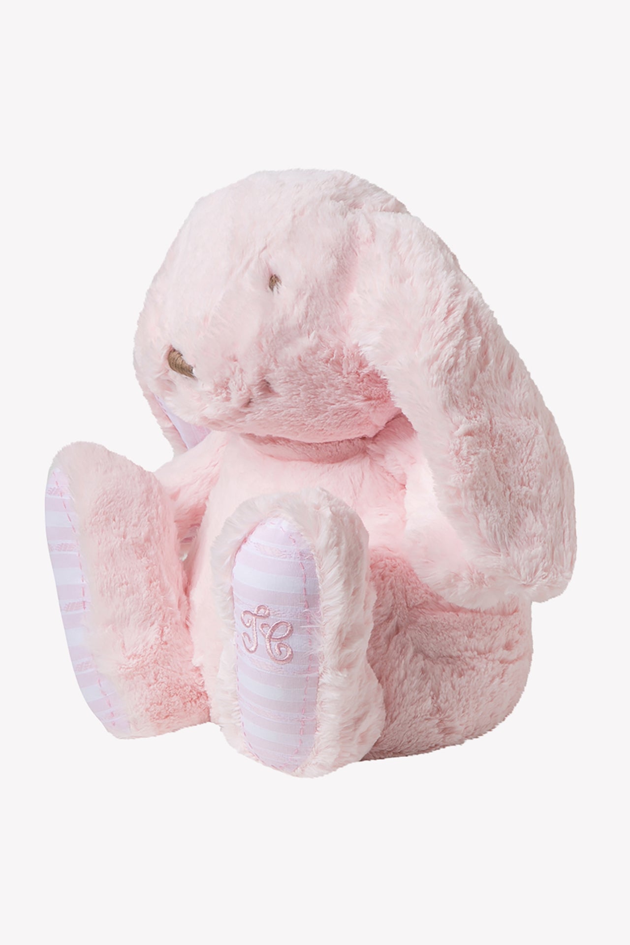 Augustin le lapin - 35 cm rose pâle