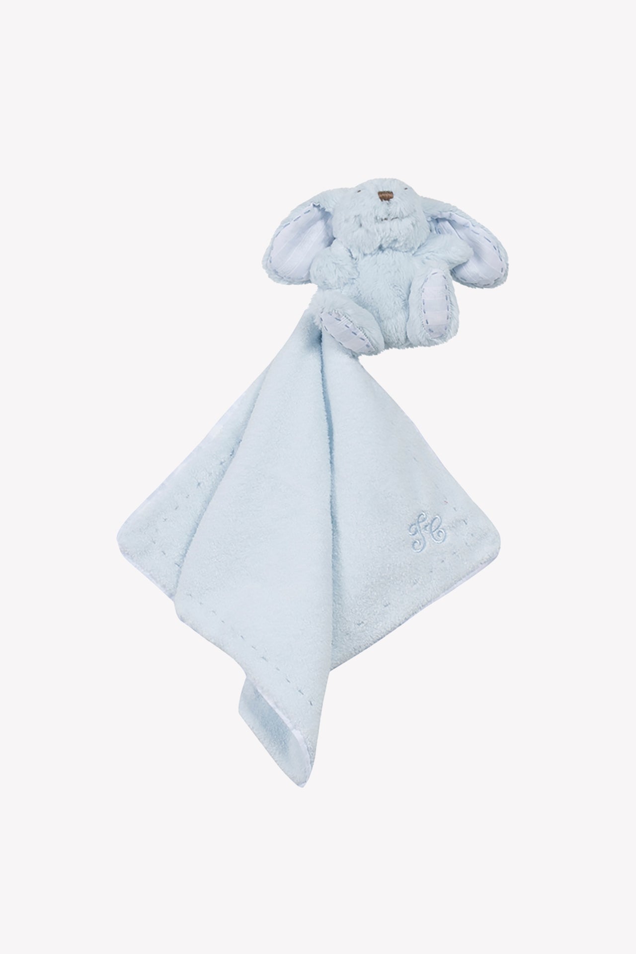 Augustin le lapin - Doudou bleu ciel