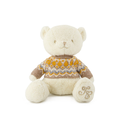 Ourson + Pull - Beige jacquard gaston - Image principale