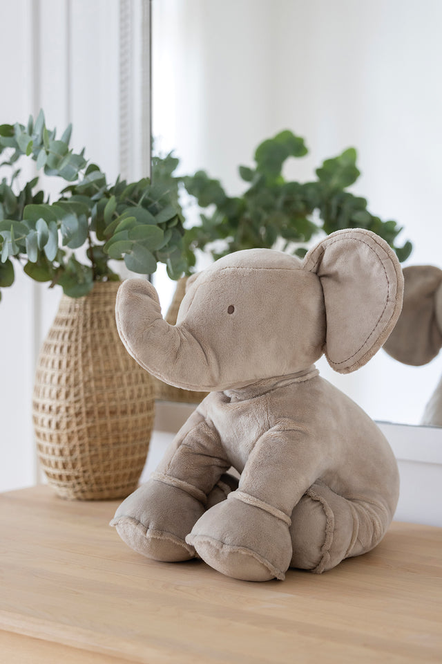 Ferdinand l'éléphant - 60 cm taupe - Image principale