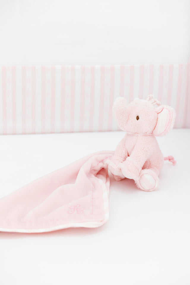 Ferdinand l'éléphant - Doudou rose pâle - Image principale