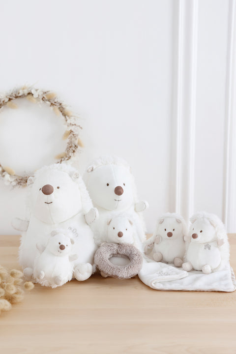 Léon le hérisson - 25 cm écru - Image principale