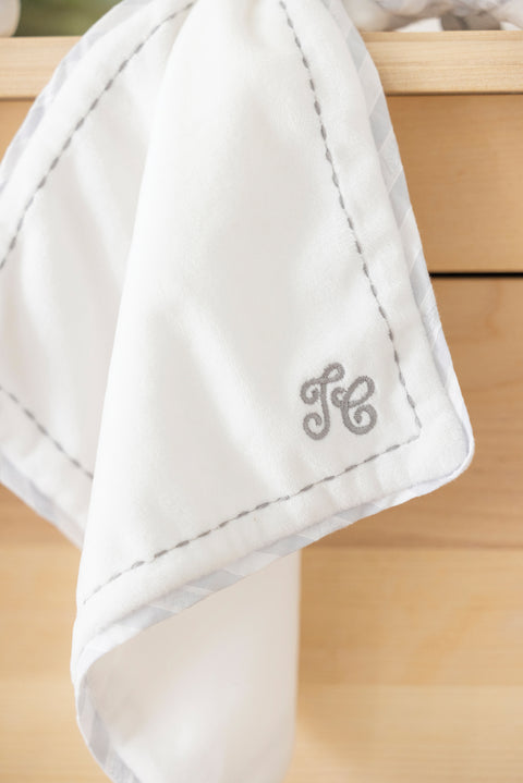 Augustin le lapin 1977 - doudou gris clair - Image principale