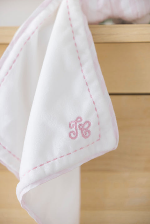 Augustin le lapin 1977 - Doudou rose pâle - Image principale