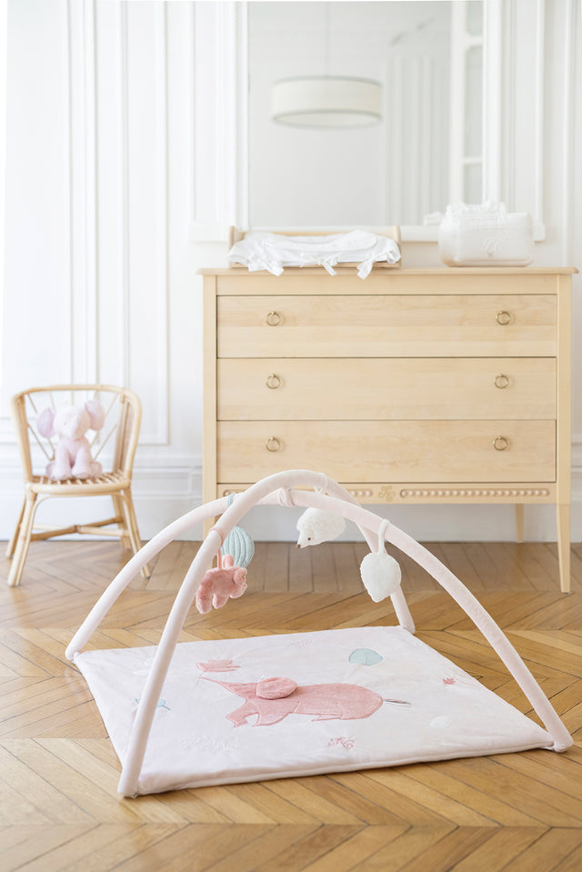 Tapis d'éveil - Eléphant rose pâle - Image principale