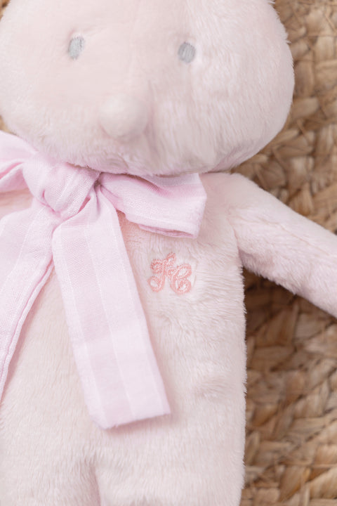 Augustin le lapin - Tout doux rose pâle - Image principale