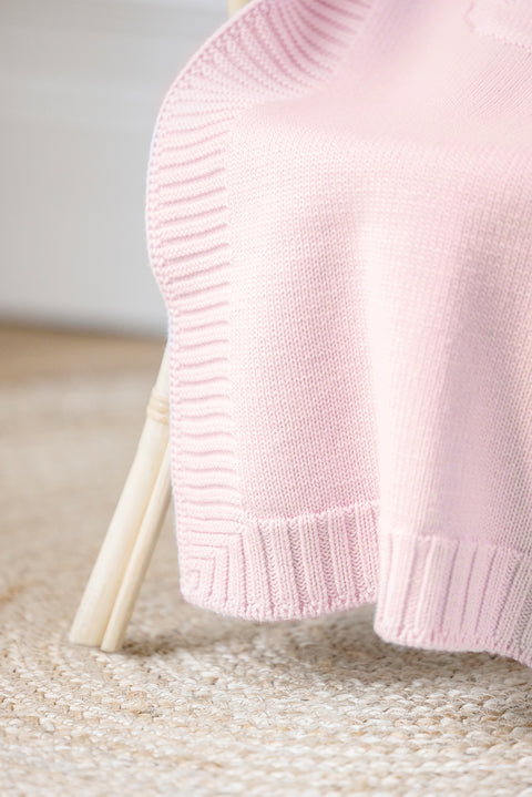 Blanket Wool - Hedgehog Pale pink - Image principale