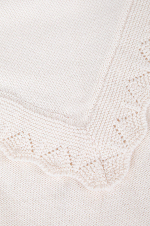 Blanket Wool - Merinos Ecru - Image principale