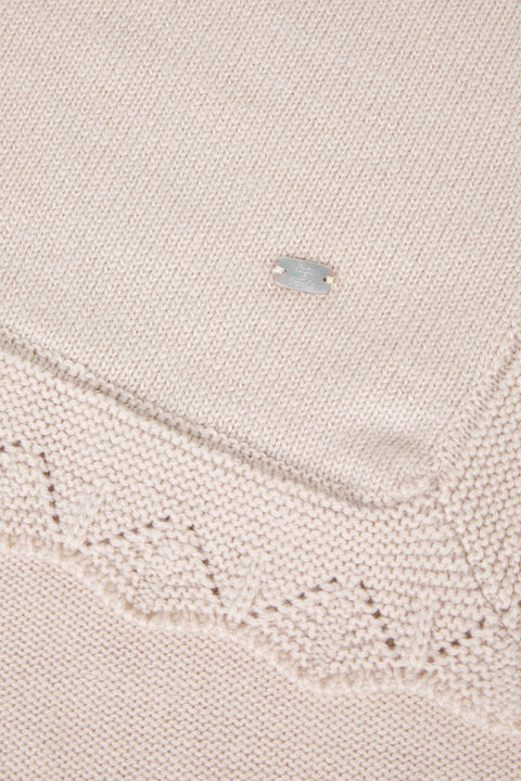 Blanket Wool - Merinos Beige - Image principale
