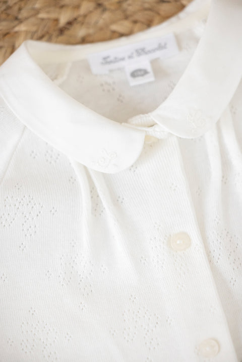 Pyjama - Ecru coton bio - Image principale