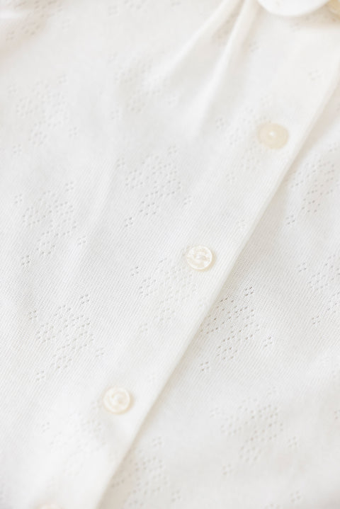 Pyjama - Ecru coton bio - Image principale