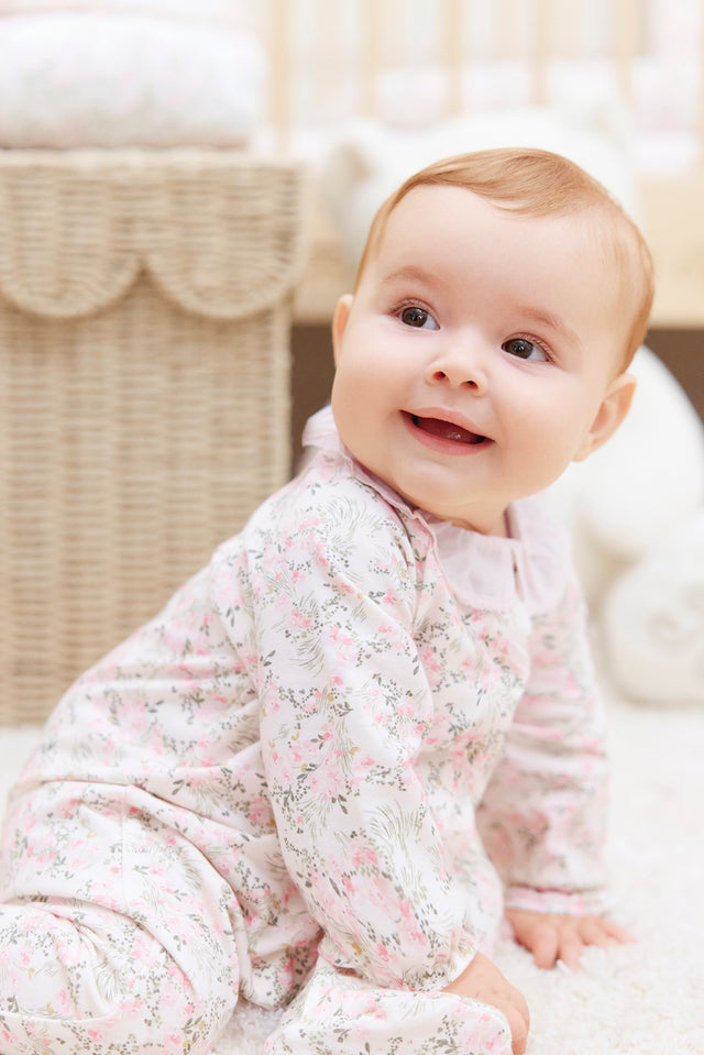 Pyjama - Imprimé fleuri jardin hivernal - Image principale