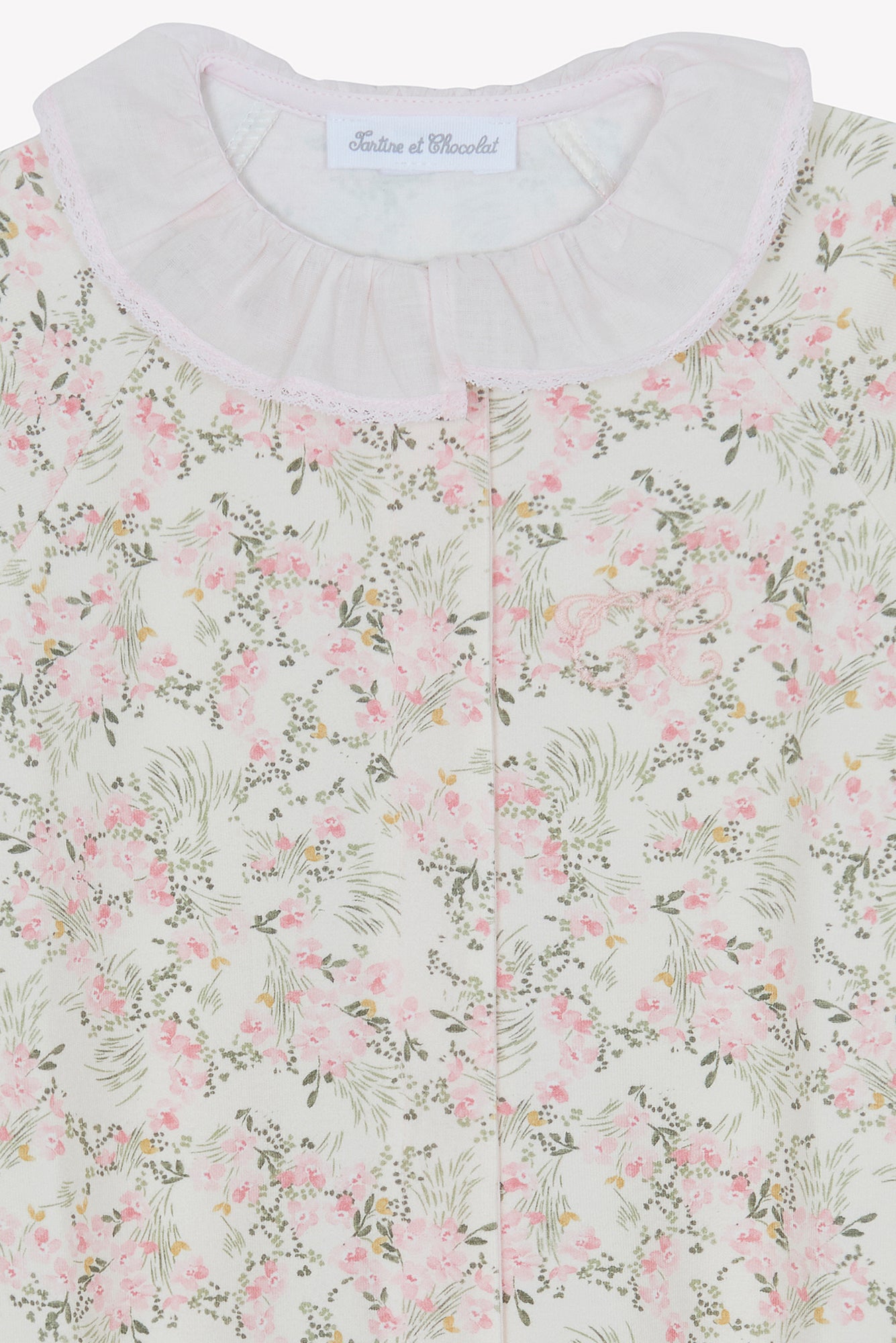 Pyjama - Imprimé fleuri jardin hivernal