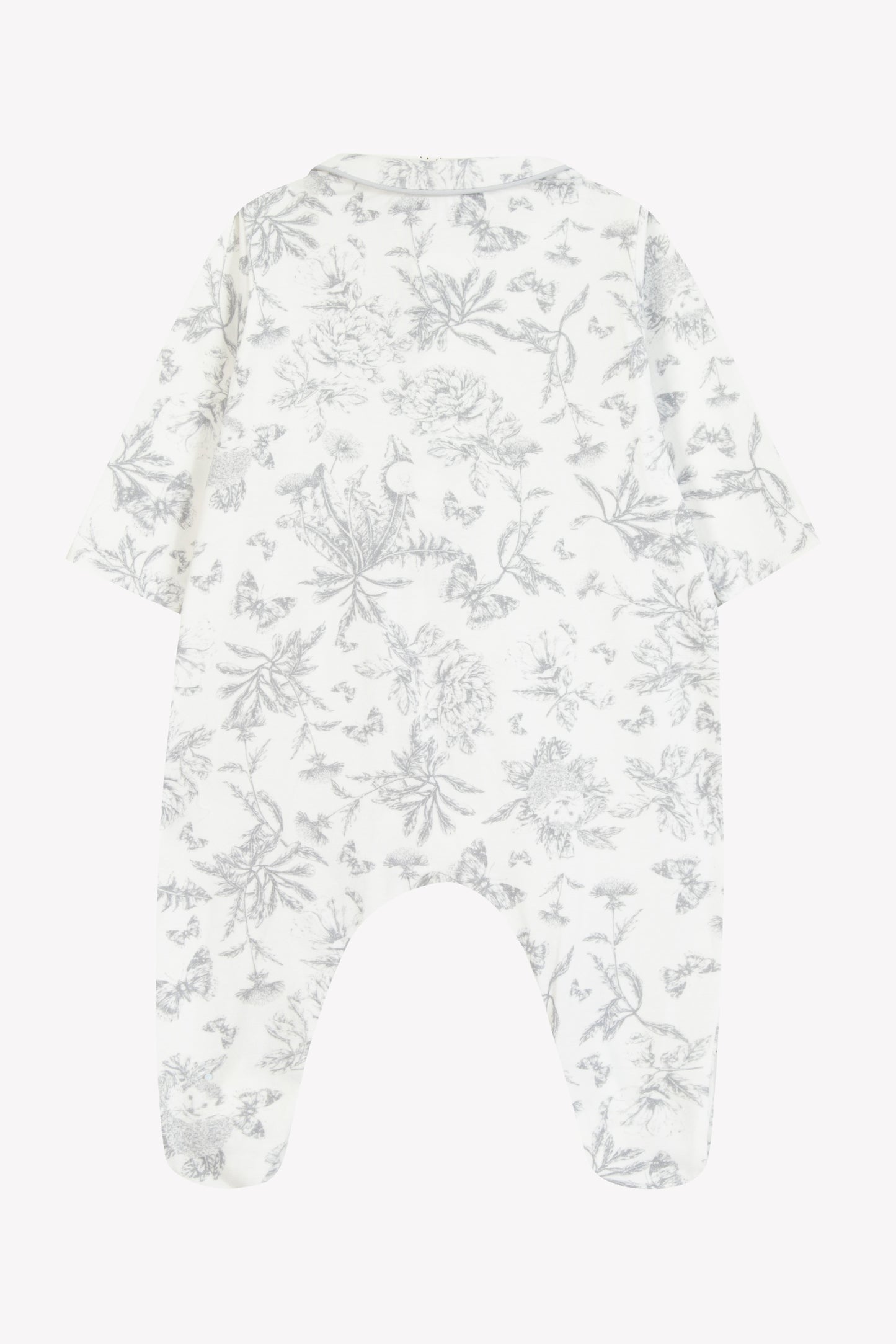 Pyjama's - Gedruktinspiratie toile de jouy Grijs