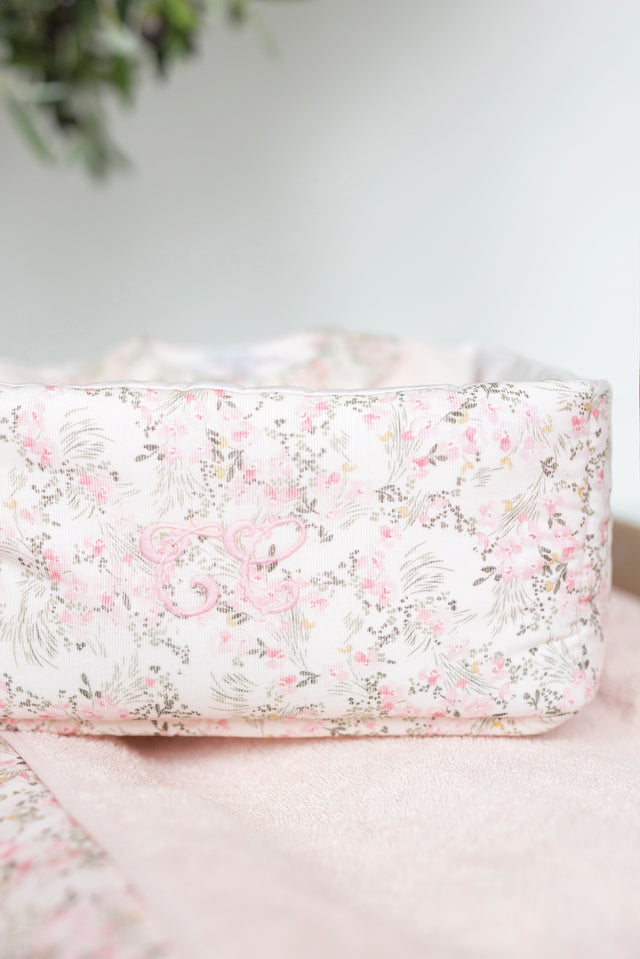 Panière - Imprimé fleuri jardin hivernal - Image principale