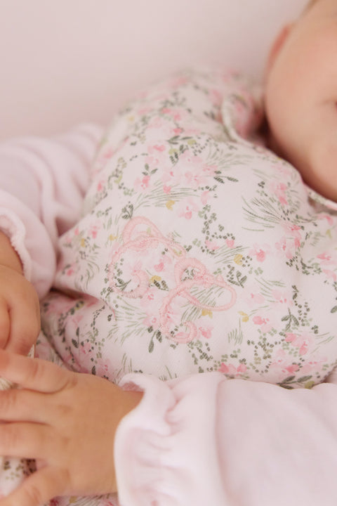 Gigoteuse - T1 Imprimé fleuri jardin hivernal - Image principale