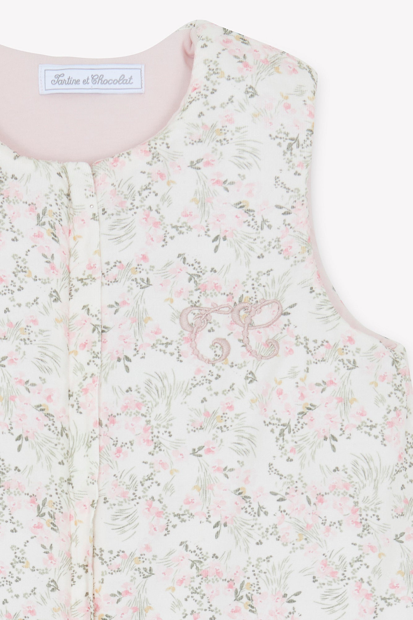 Gigoteuse - T2 Imprimé fleuri jardin hivernal