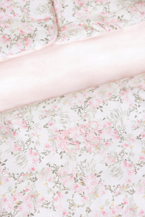 Nid d'ange - Imprimé fleuri jardin hivernal - Image principale