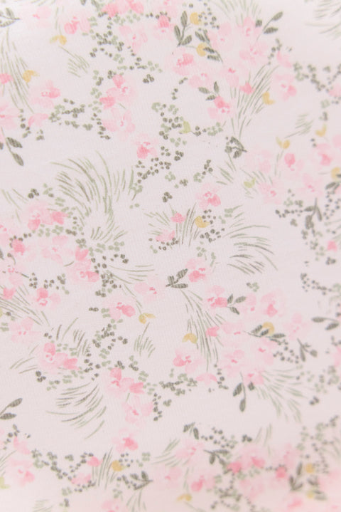 Tour de lit - Imprimé fleuri jardin hivernal - Image principale