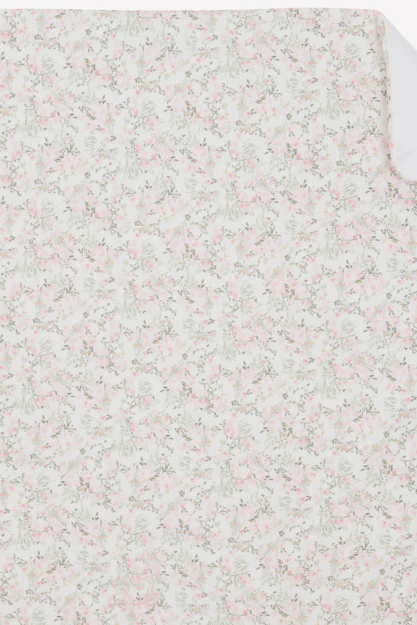 Plaid - Imprimé fleuri jardin hivernal