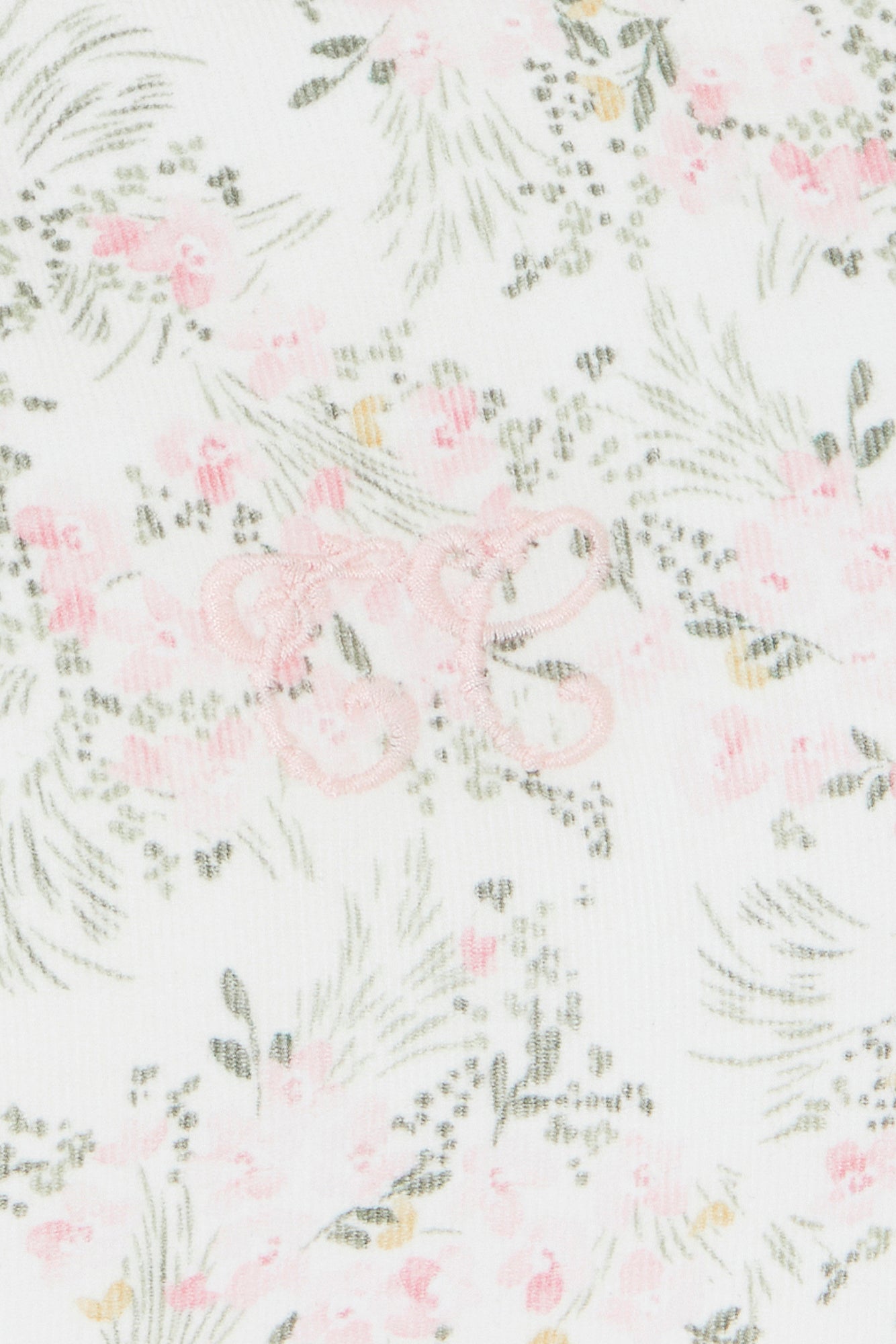 Trousse de toilette - Imprimé fleuri jardin hivernal