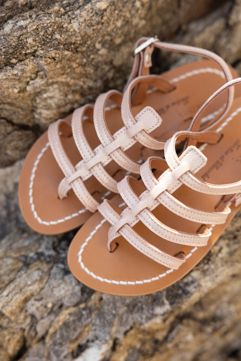 Sandales Homere - Rose pâle KJacques x Tartine et Chocolat - Image principale