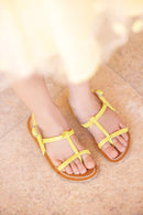 Violeta Sandalen - Gelb KJacques x Tartine et Chocolat