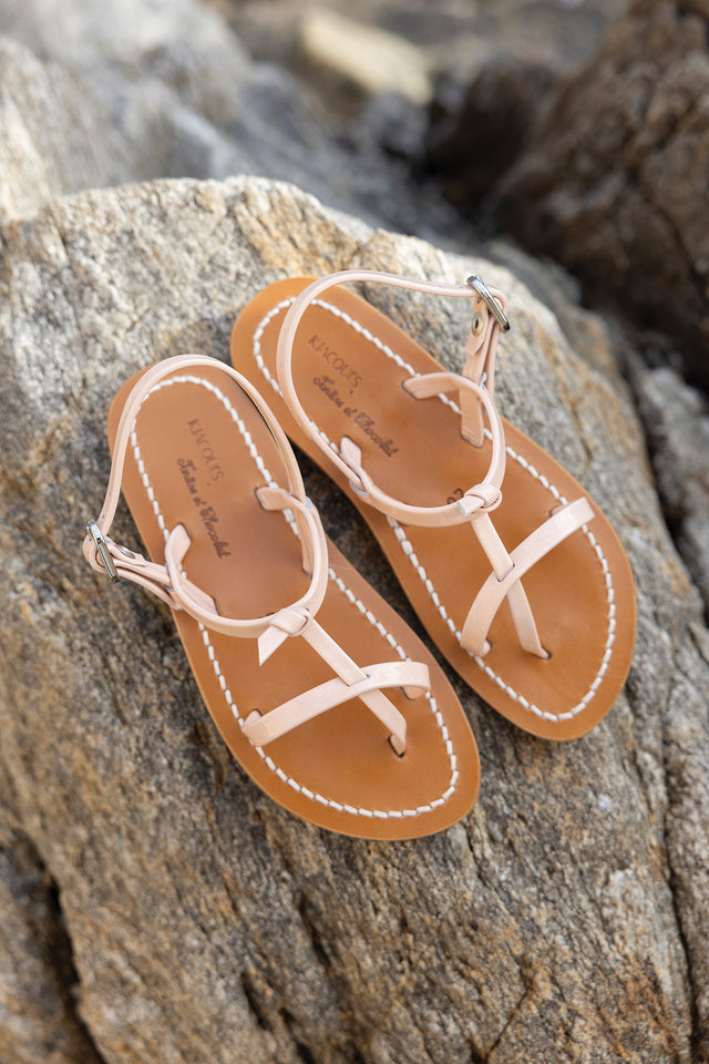 VIOLTA sandals - Beige Kjacques X Tartine et Chocolat - Image principale