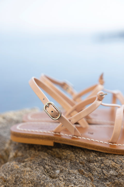 VIOLTA sandals - Beige Kjacques X Tartine et Chocolat - Image principale
