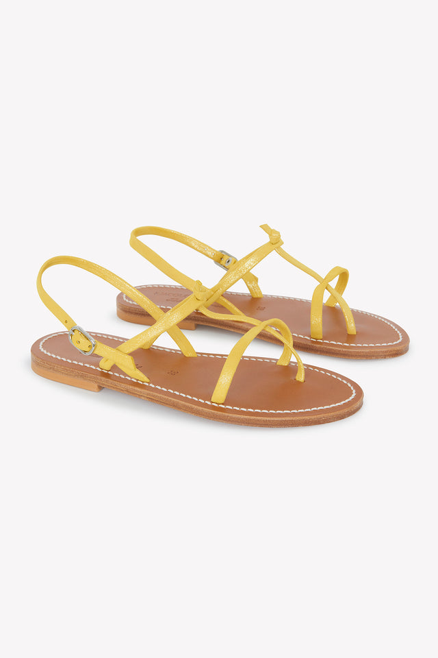 Violeta Damen Sandalen - Gelb KJacques x Tartine et Chocolat - Image principale