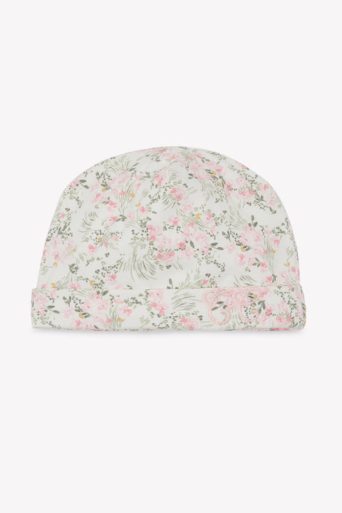 Bonnet - Imprimé fleuri jardin hivernal - Image principale