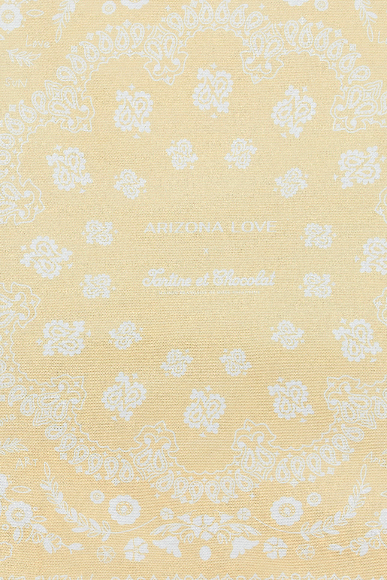 Tote bag jaune - Arizona Love x Tartine et Chocolat