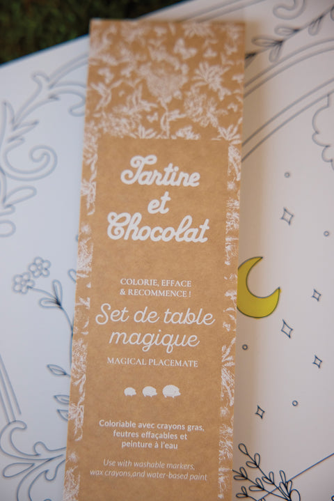 Mantel Individual Mágico - Caras Divertidas x Tartine et Chocolat - Image principale