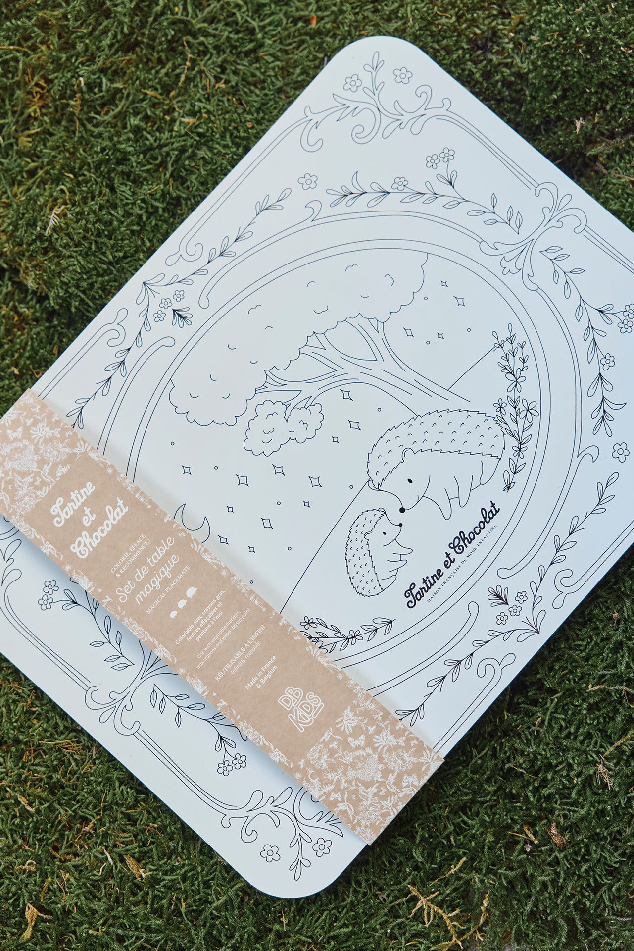 Magische placemat - grappige gezichten x Tartine et Chocolat