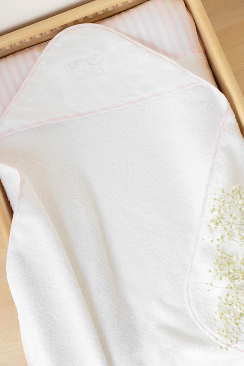 Cape de bain - Garda rose pâle - Image principale