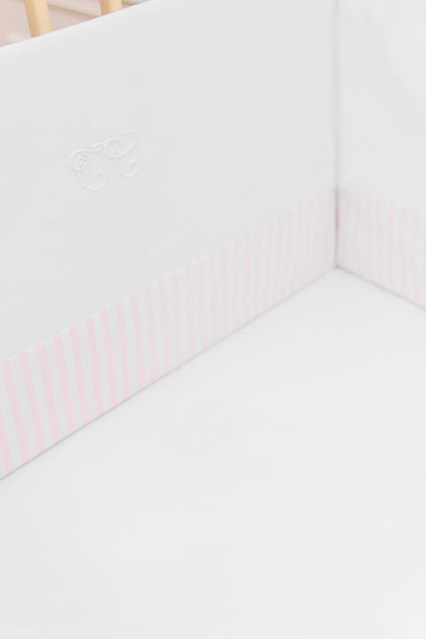 Tour de lit - Garda rose pâle - Image principale