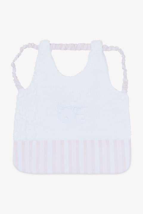 Bavoir - Garda rose pâle T2 - Image principale