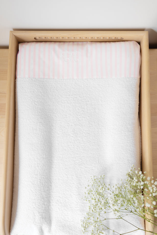 Housse de matelas à langer - Garda rose pâle - Image principale