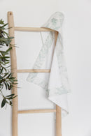 Cape de bain - Feuillage Vert