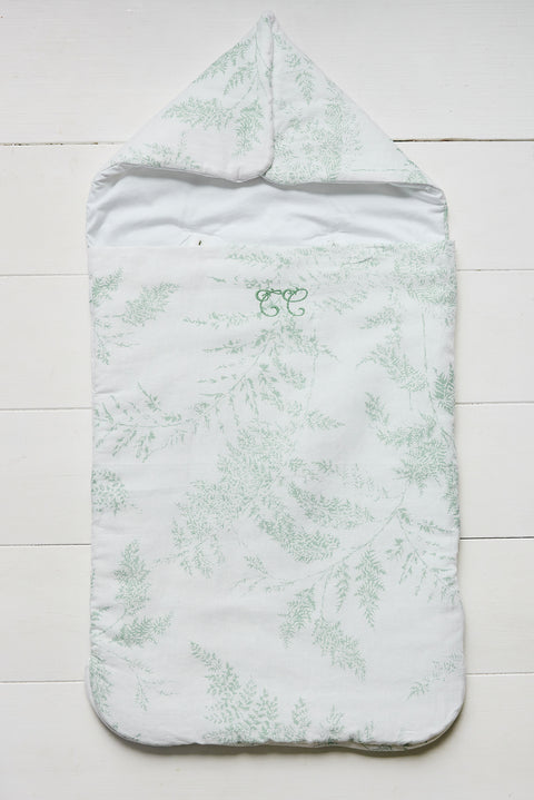 Baby nest - Print Feuillage Green - Image principale